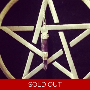 3 Piece Amethyst Pendulums